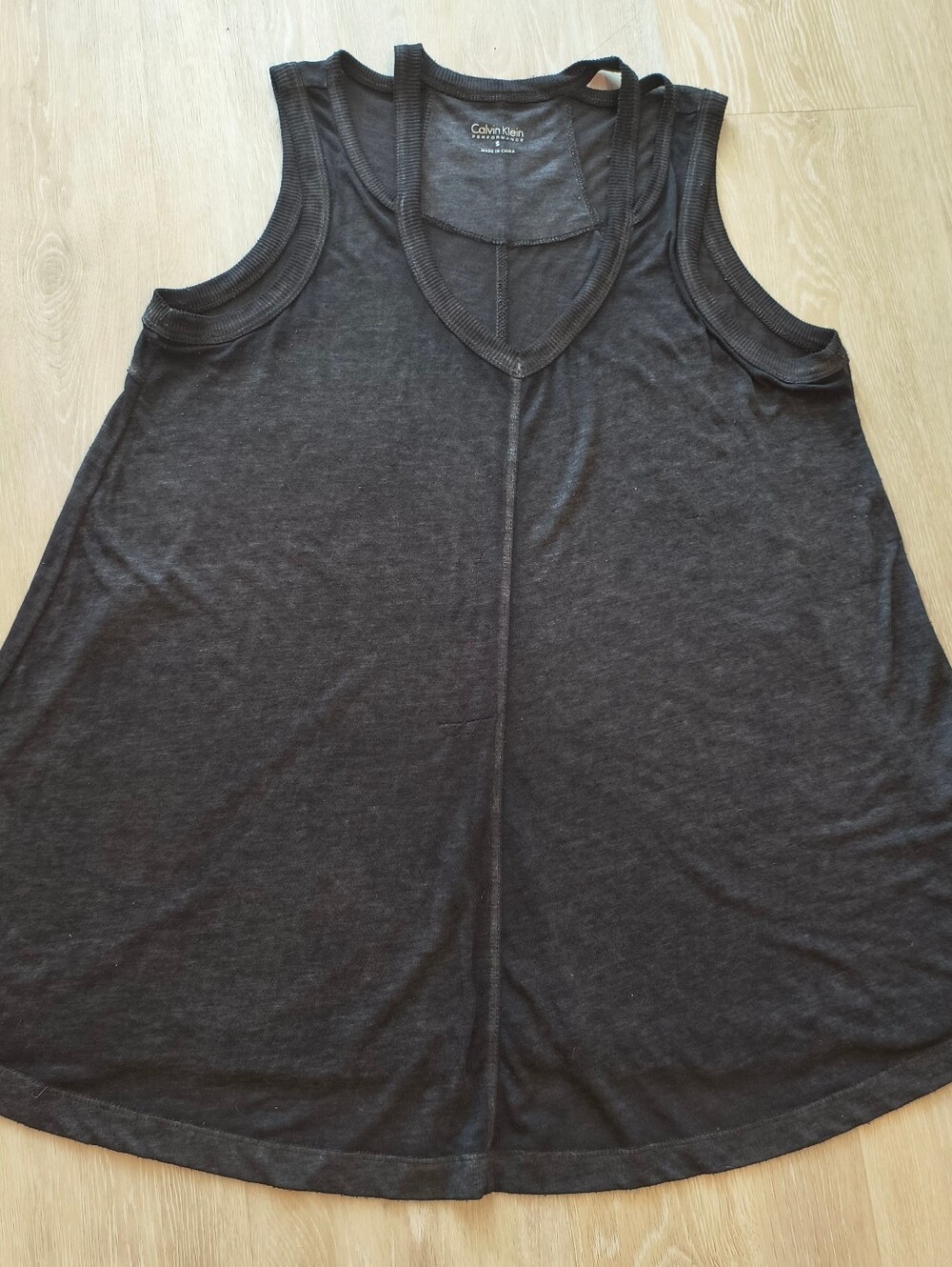 Calvin Klein Performance V-Neck Sleeveless Tank
